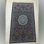 فرش دستباف گل ابریشم